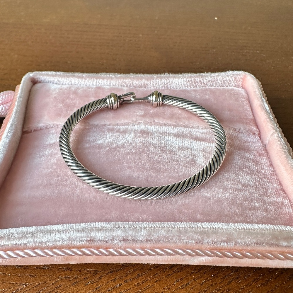 David Yurman Buckle Classic Cable Bracelet - Picture 7 of 14
